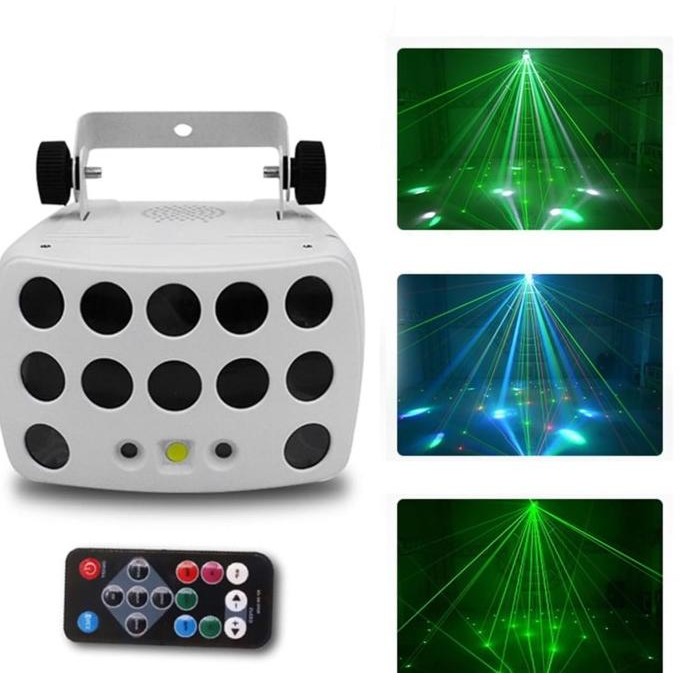 New Lampu Disco Laser Panggung Rgb Lighting Panggung Lampu Sorot Spotlight