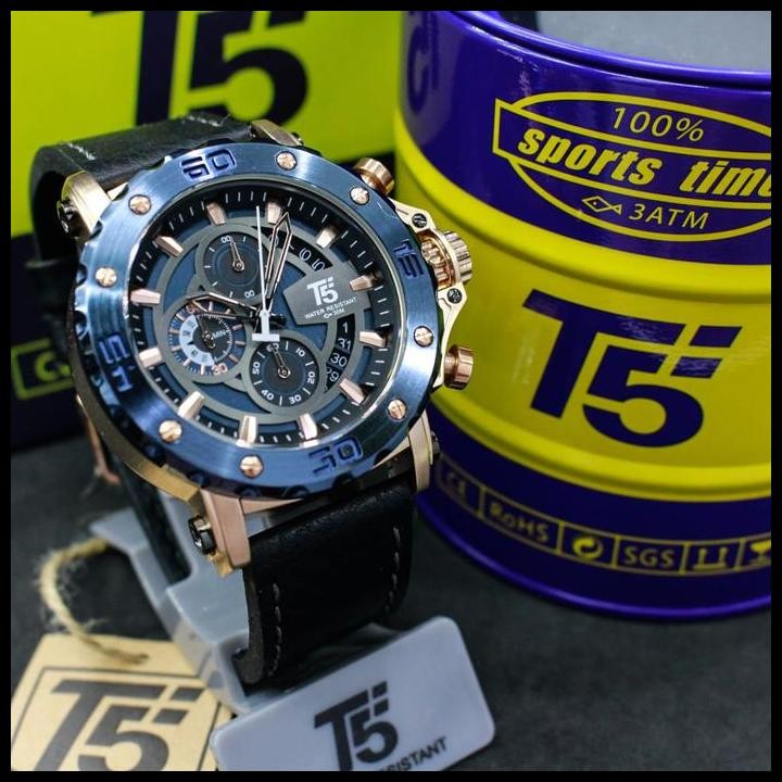 Terlaris Timelesscorp - Jam Tangan Pria Cowok T5 H 3641G Original Watches Good Quality