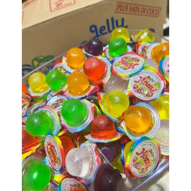 

AGAR MINI JELLY KILOAN NATA DE COCO 250 GRAM