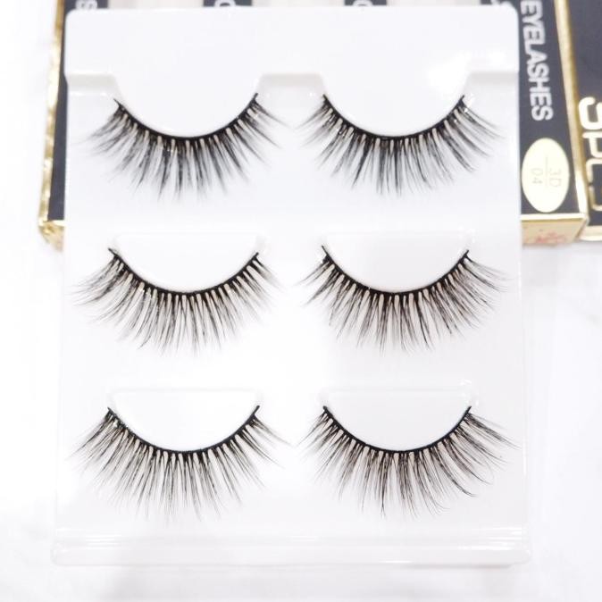 Bulu mata palsu import set 3 pasang majina premium MUA quality LA
