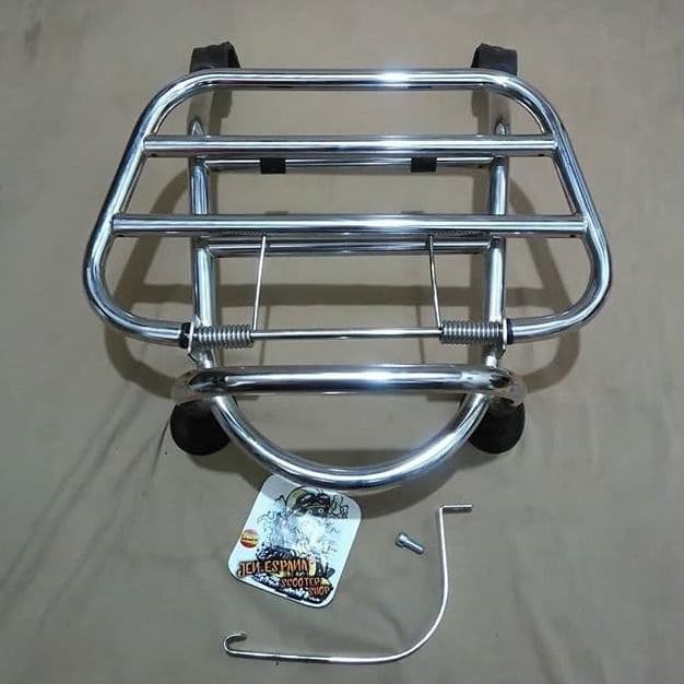 front rack vespa Lx & s.. aksesoris vespa...