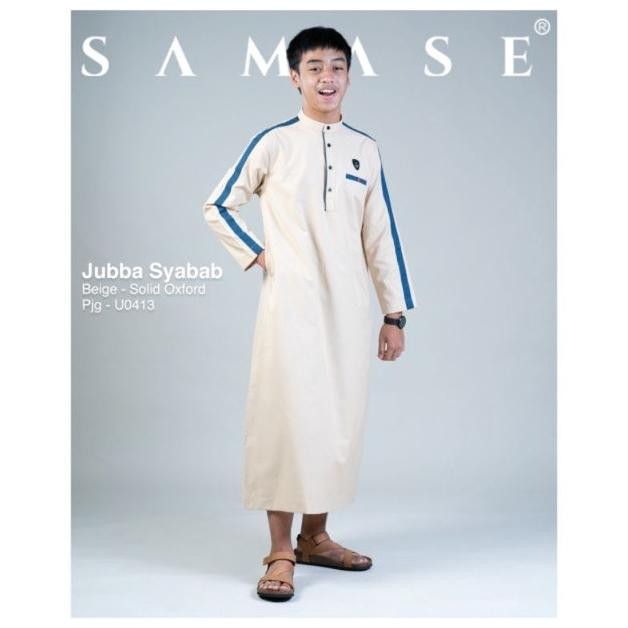 SAMASE | Jubah Remaja Anak Tanggung Syabab - Limited Terlaris