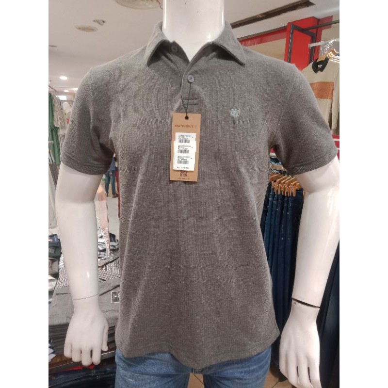 Watchout Kaos Kerah Polo Wangky New Arrival