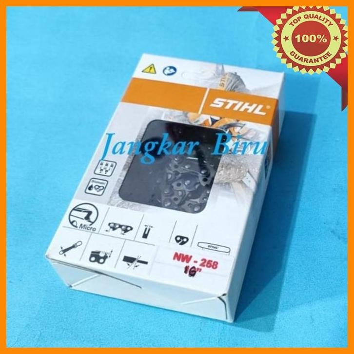 [JRB] RANTAI SENSO CHAIN SAW UNTUK TOP HANDLE NW-258 NW 258 16" STLHL ORIGINAL