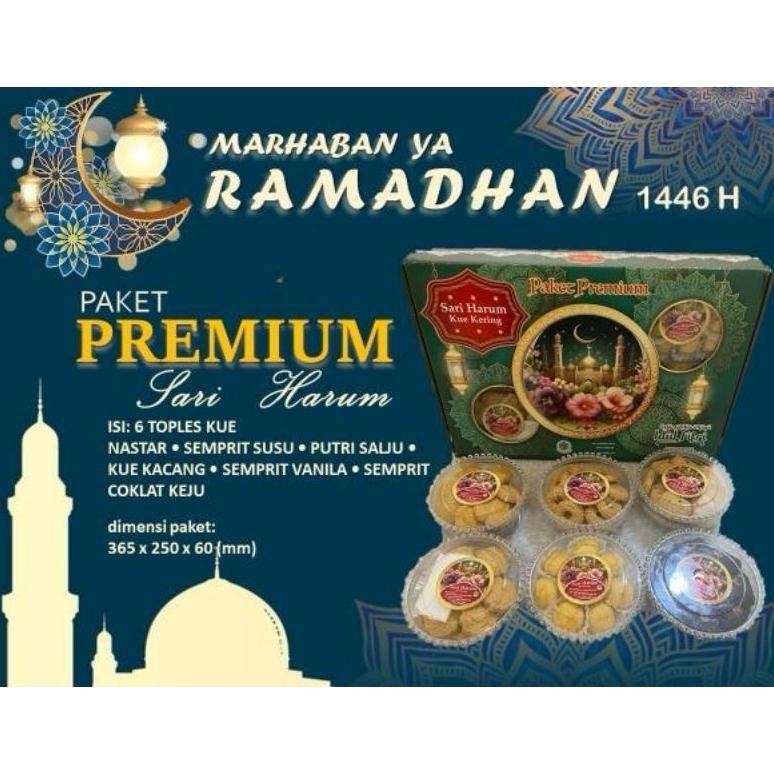 

COD Sari Harum Premium - Paket kue lebaran - Grosir paketan kue at-126