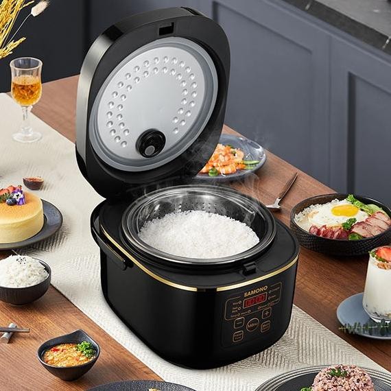 Promo Locknlock Smart Low Carbo Rice Cooker 5L - Ejr353Blk