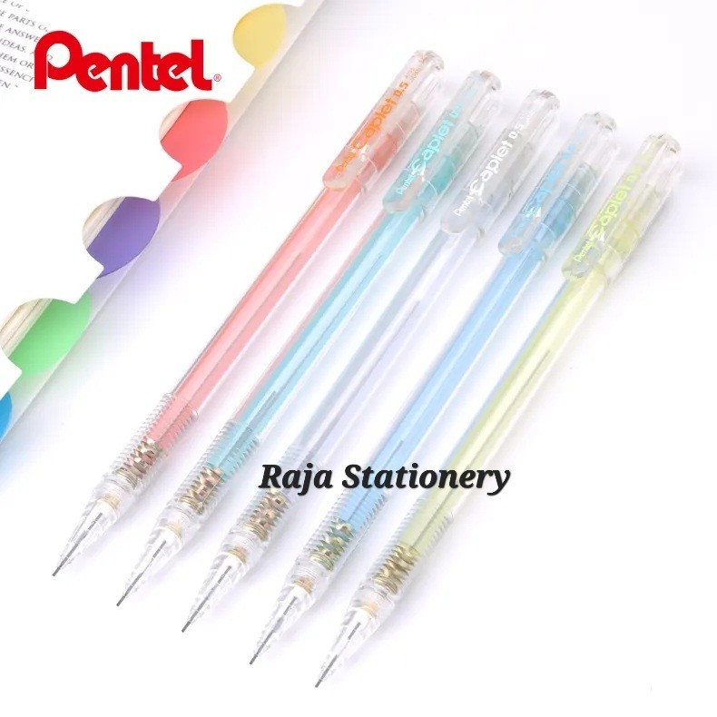 

Pentel Caplet Mechanical Pencil 0.5 / Pensil Mekanik Caplet Pentel RAJA BIG BOX