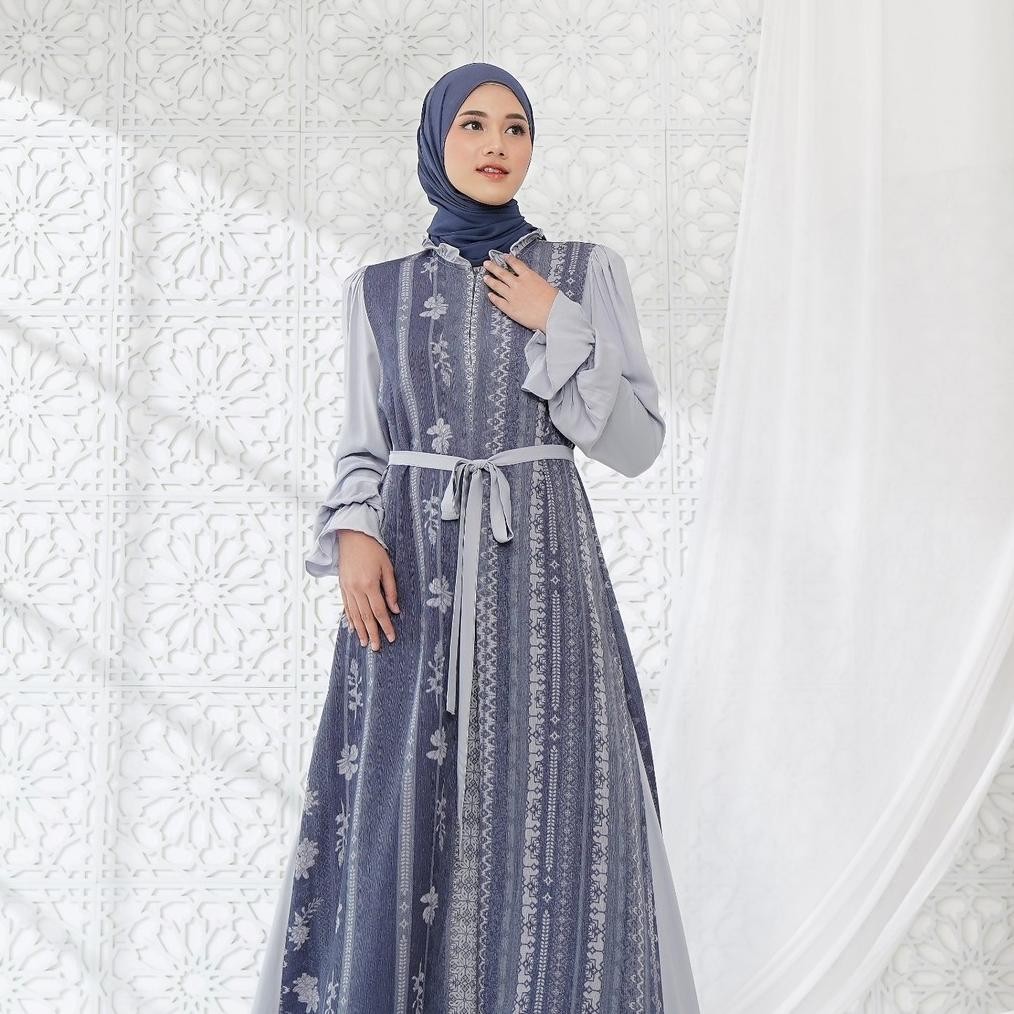 Nadra Raya Linen Dress Busui