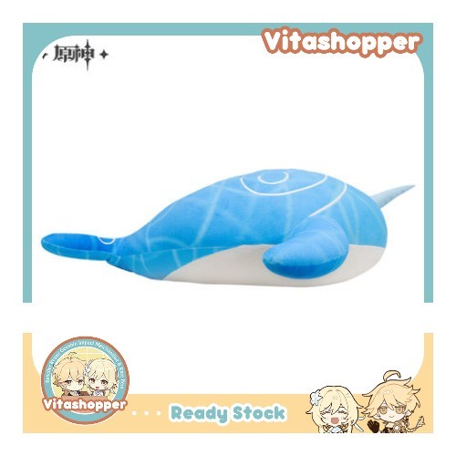 Paus Whale Childe Tartaglia Plushie Boneka Doll Genshin Impact 70 Cm {TerlarisBest Seller}