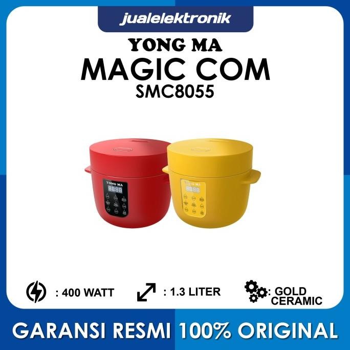 Promo Yong Ma Smc8055 Smc 8055 Magic Com Digital 1.3 Liter Gold Ceramic