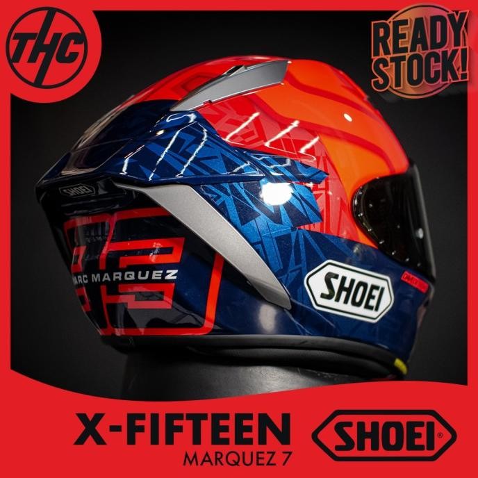 SHOEI X15 MARC MARQUEZ 7 X-FIFTEEN FULL FACE HELM X 15 MM93 ORIGINAL