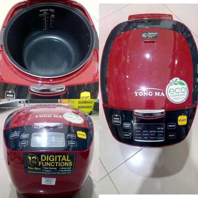 Grosir Yong Ma Magic Com Digital 2 Liter Ymc801 Ymc-801 Rice Cooker Yongma