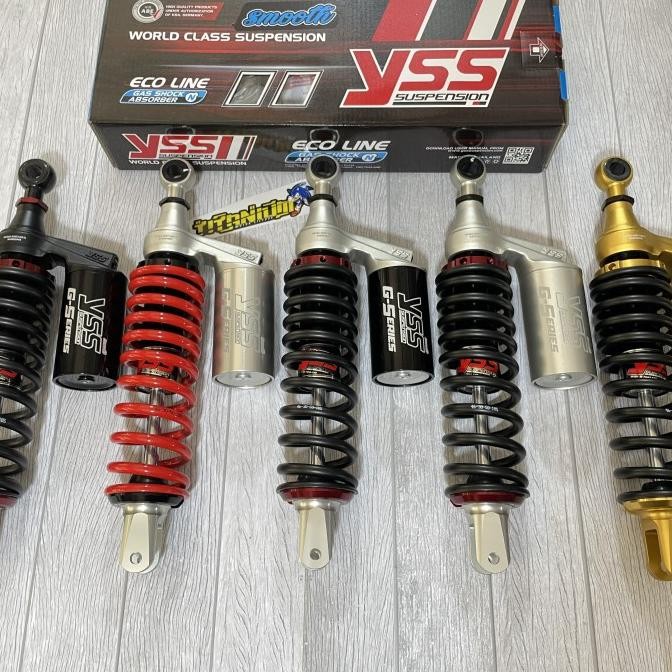 Ready  Shock Tabung Yss G-Plus Smooth 330Mm Vario 125 / Vario 150 / Beat Fi / Scoopy Fi / Mio M3 / F