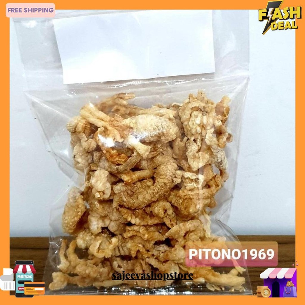

Keripik Ceker Rj 50Gr Siap Kirim