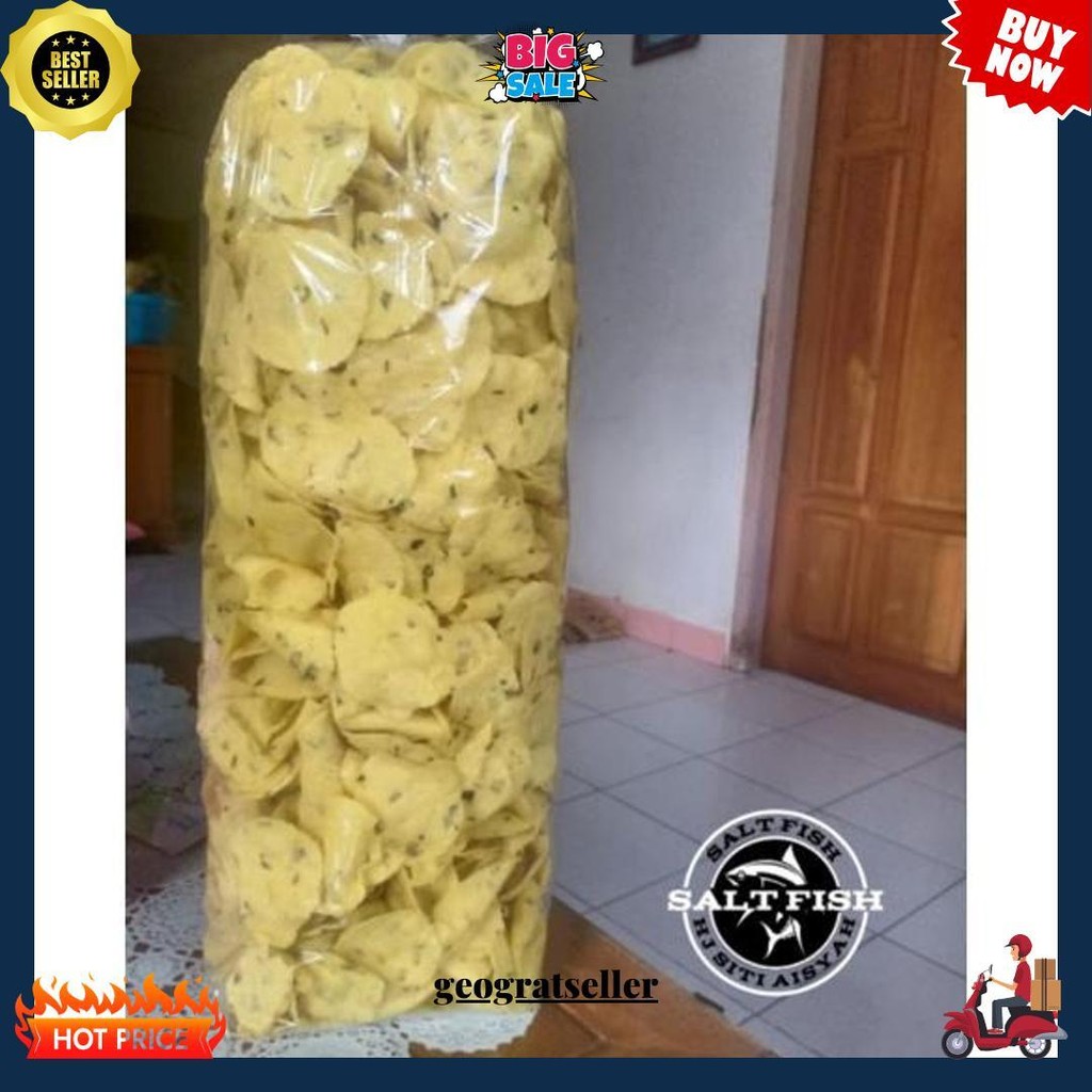 

Comring Rasa Daun Bawang Khas Ciamis ; 1Kg Best Seler Terlaris