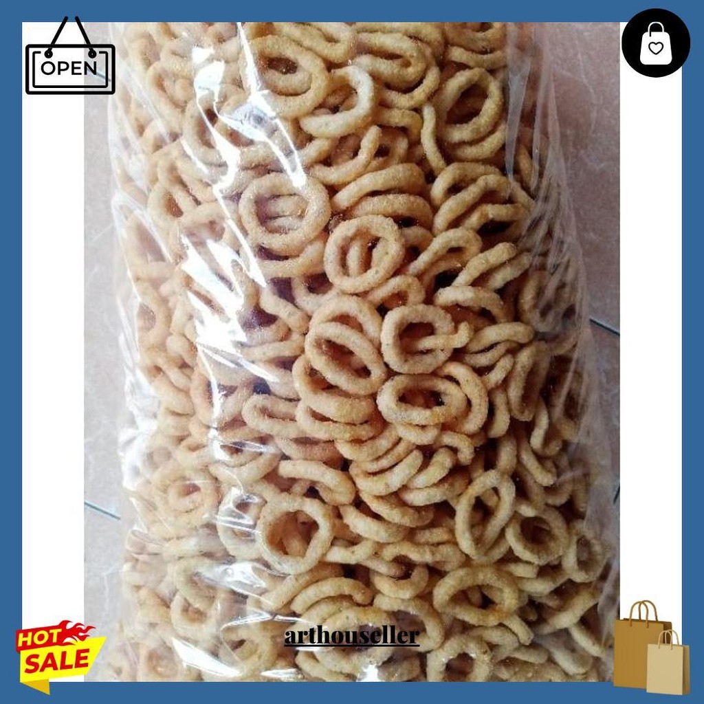 

Slondok/Lanting Rasa Bawang Gurih Asin 500 Gram Termurah Banget