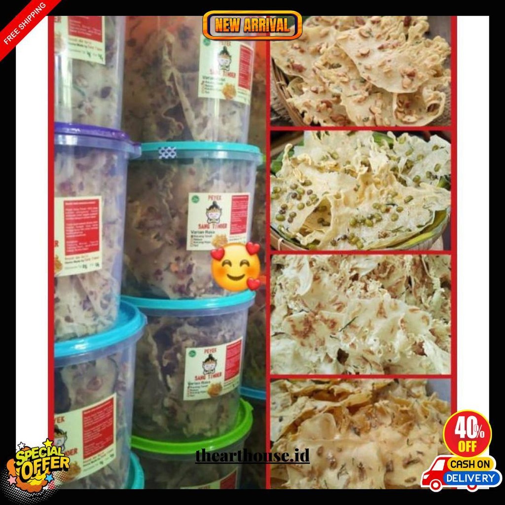 

Peyek Toples 5L Kacang Daun Jeruk Original Produk