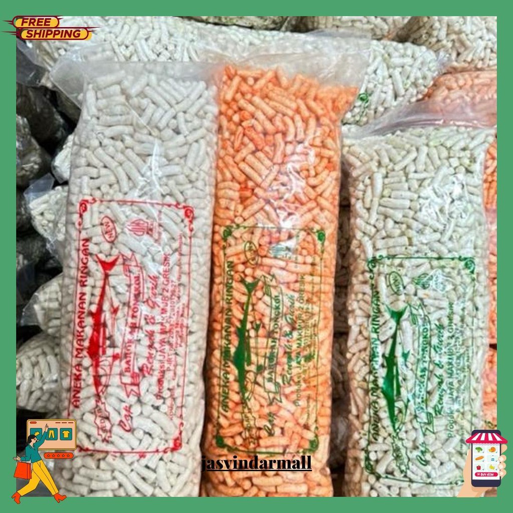 

Kerupuk Ikan Tongkol Khas Klaten 1Kg /Ball Bisa Cod