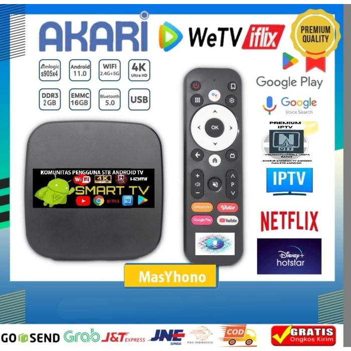 STB AKARI AX810 UNLOCK FULL APLIKASI SIAP PAKAI
