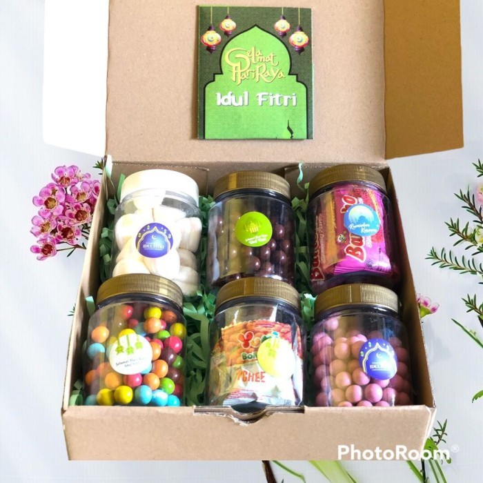 

Limited Paket isi 6 kue hampers parcel lebaran idul fitri imlek natal valentin Lebaran