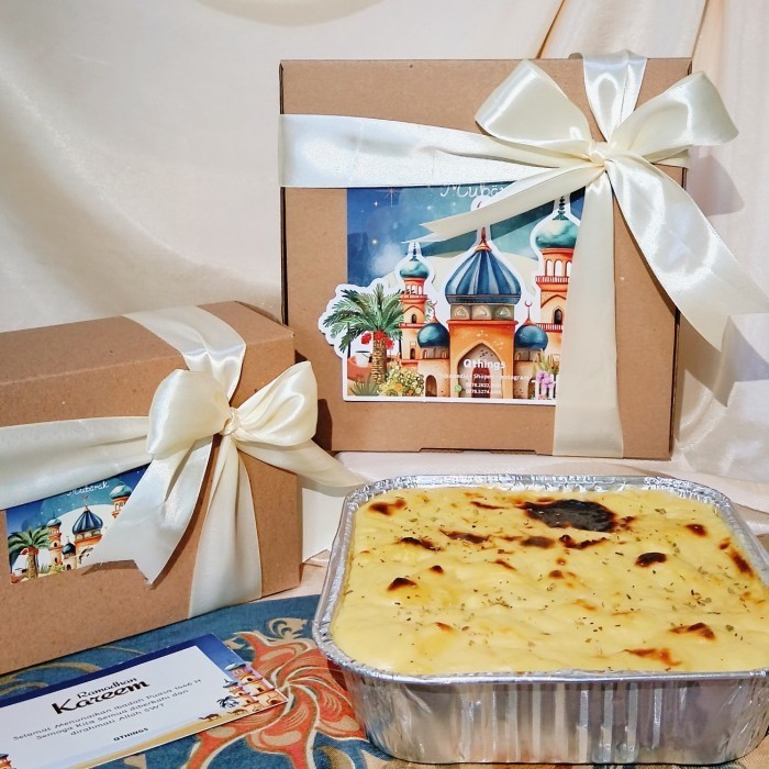 

New! Hampers Ramadhan / Idul Fitri Spaghetti Brulee Family Size Idul Fitri