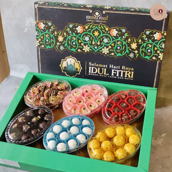 

New! Krisma Food Premium Package Gold - Hampers Idul Fitri Parcel Idul Fitri