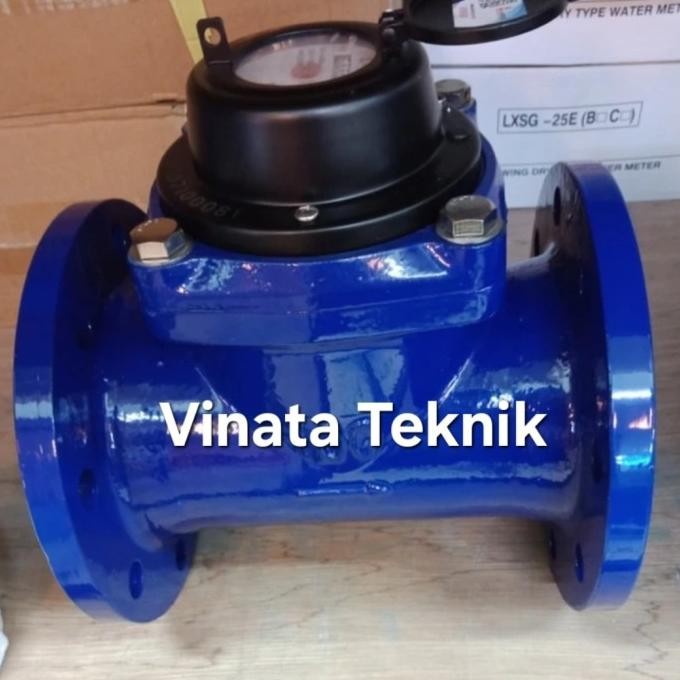 Meteran Air Arita 6" Inch Flange Good