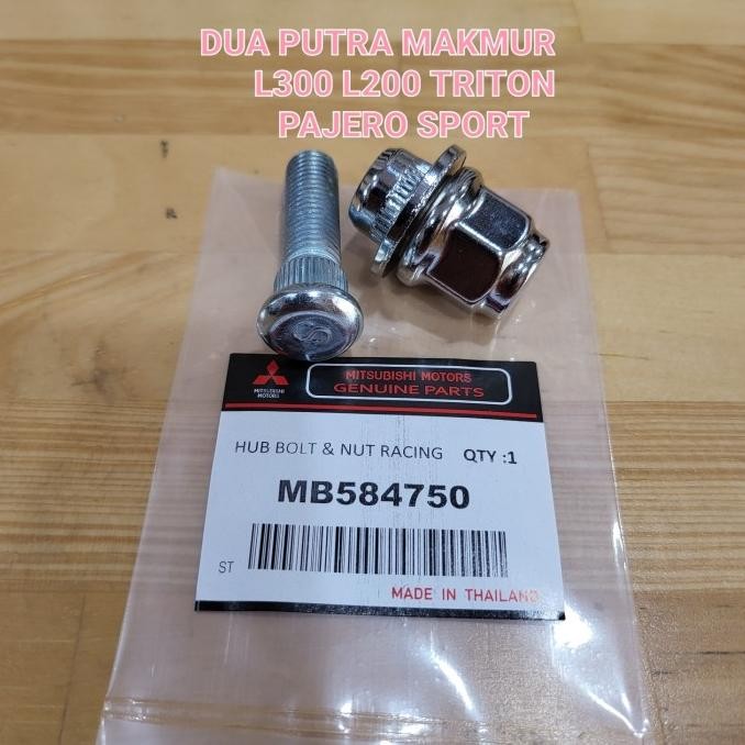 Baut Roda Mur Racing L300 Disel L200 Triton Pajero Sport Mb584750 Best
