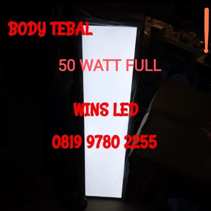 Lampu Panel Led 30X120 Lampu Plafon Led 48Watt Downlight 48W
