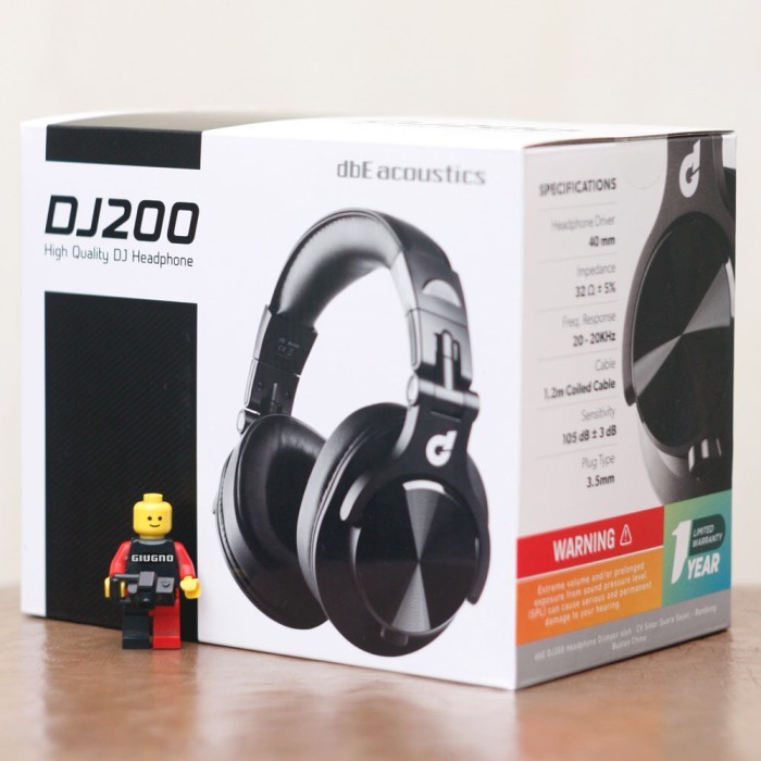 Sale Dbe Dj200 / Dj 200 High Quality Dj Headphone