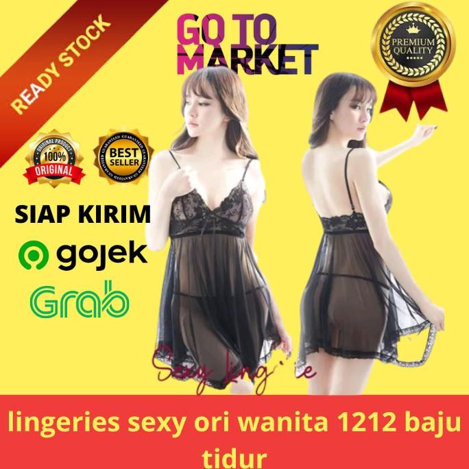 

Lingeries Sexy Ori Wanita 1212 Baju Tidur Lingerie Murah Lingeri Seksi Original