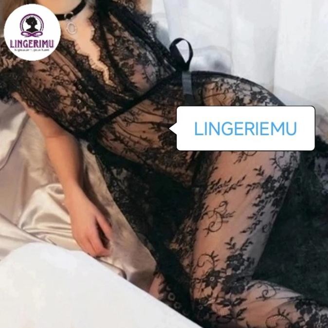 Lingeriexlingerie Sexy/Lingerie Hitam Panjang/Lingerie Jumbo Original
