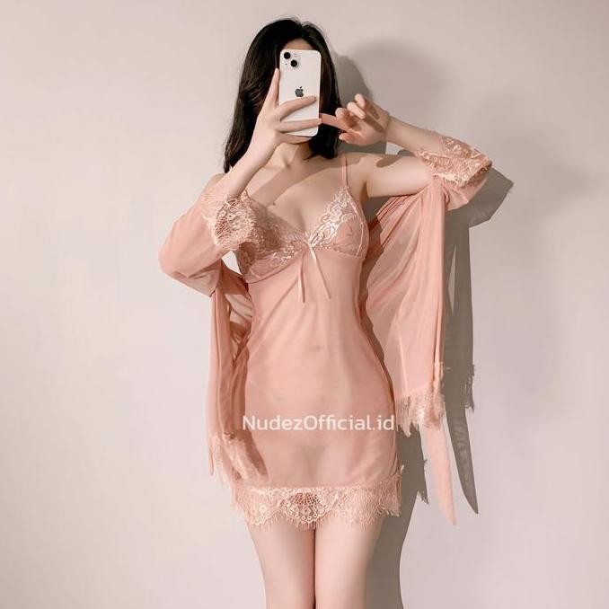 

Baju Lingerie Tidur Sexy Hot Binal Wanita / Pakaian Dinas Malam Transparan Kualitas Premium D3010 Original