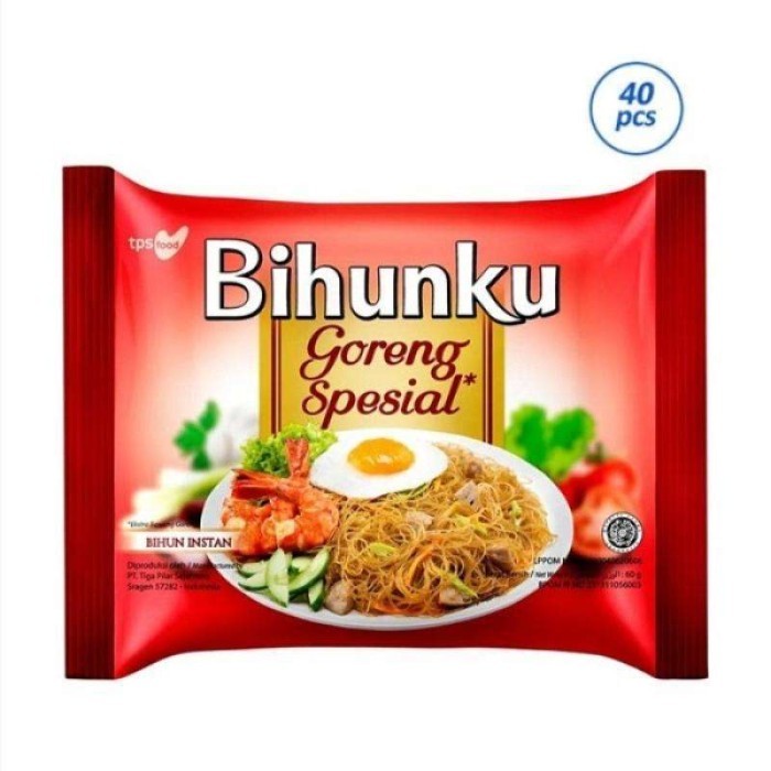 

PROMO MIE / PASTA / Bihunku Goreng Spesial [60 g/ 40 pcs/ Dus] NON COD