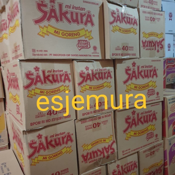 

PROMO MIE / PASTA / Sakura Mie Goreng / Mie instant perdus NON COD