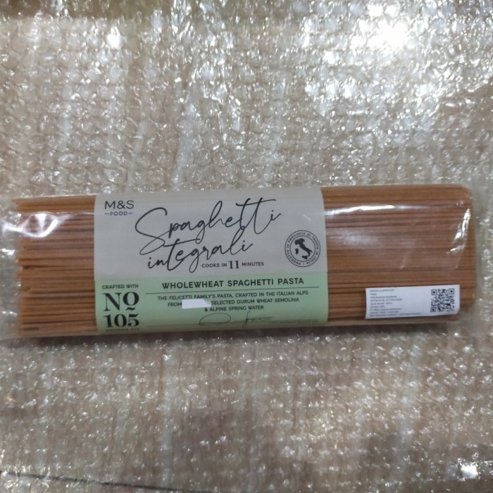 

PROMO MIE / PASTA / M&S Whole wheat spagety 500gr spaghetti NON COD