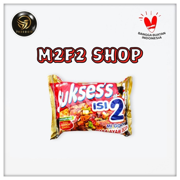 

PROMO MIE / PASTA / Mi/Mie Suksess Isi 2 Instant Goreng Rasa Ayam Kecap - 129 gr (Karton) NON COD