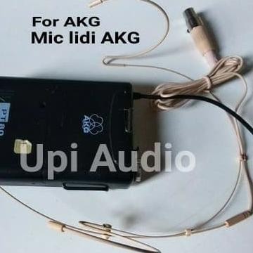 mic lidi headset wireless AKG ( For AKG WM ) Terlaris