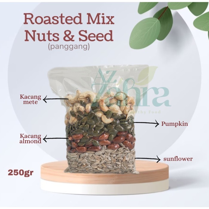 

JUAL Roasted Mix Nut & Seed ( Panggang )