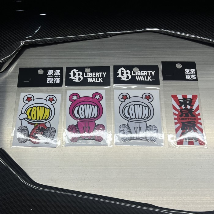 

STICKER LIBERY WALK ORIGINAL MADE IN JAPAN