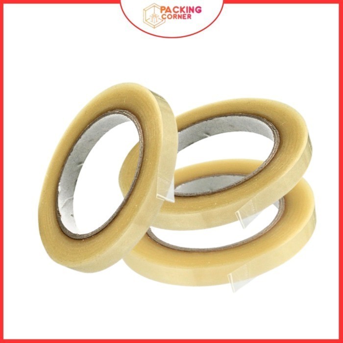 

1 DUS LAKBAN ISOLASI TAPE ATK 1/2 INCH 12MM 100 YARD 1 DUS