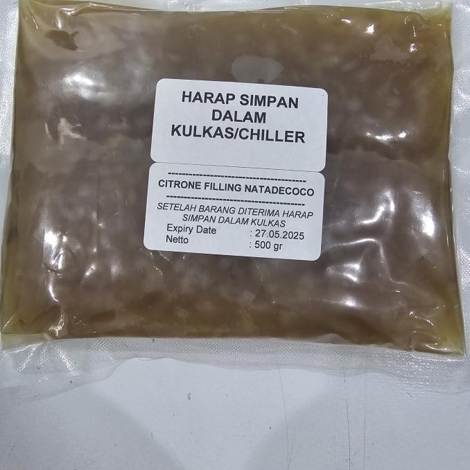 

500gr Citrone Filling Nata Decoco (mooncake filling, nastar dll)