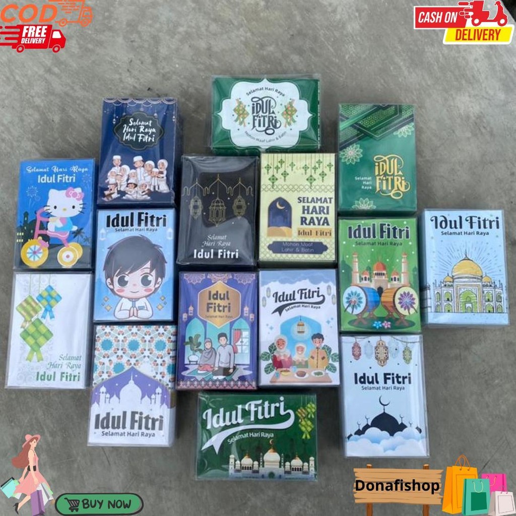 

Angpau Amplop Isi 50Pcs Hari Raya Idul Fitri Lebaran Kartun D Best Seller