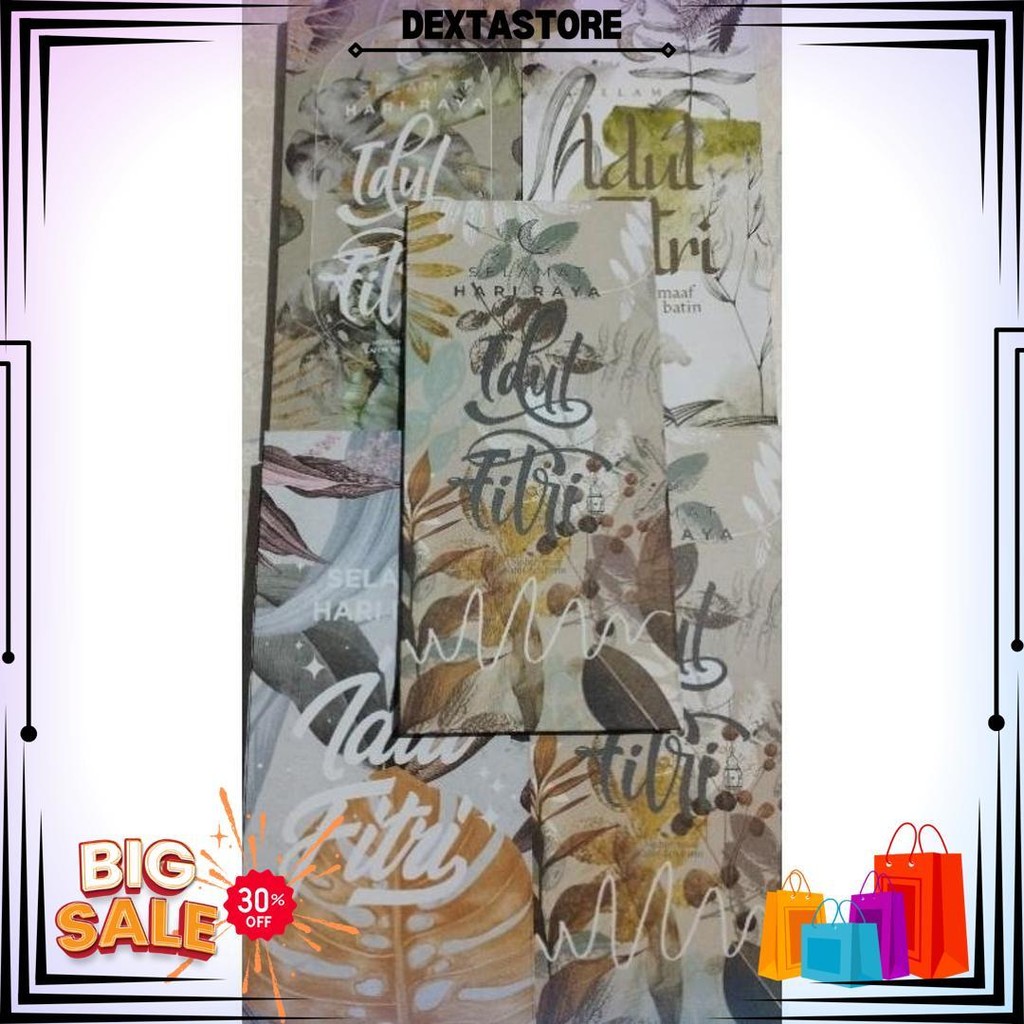 

Amplop Lebaran Jumbo Premium Desain Eksklusif Bahan Tebal 150Gr D Promo Puncak