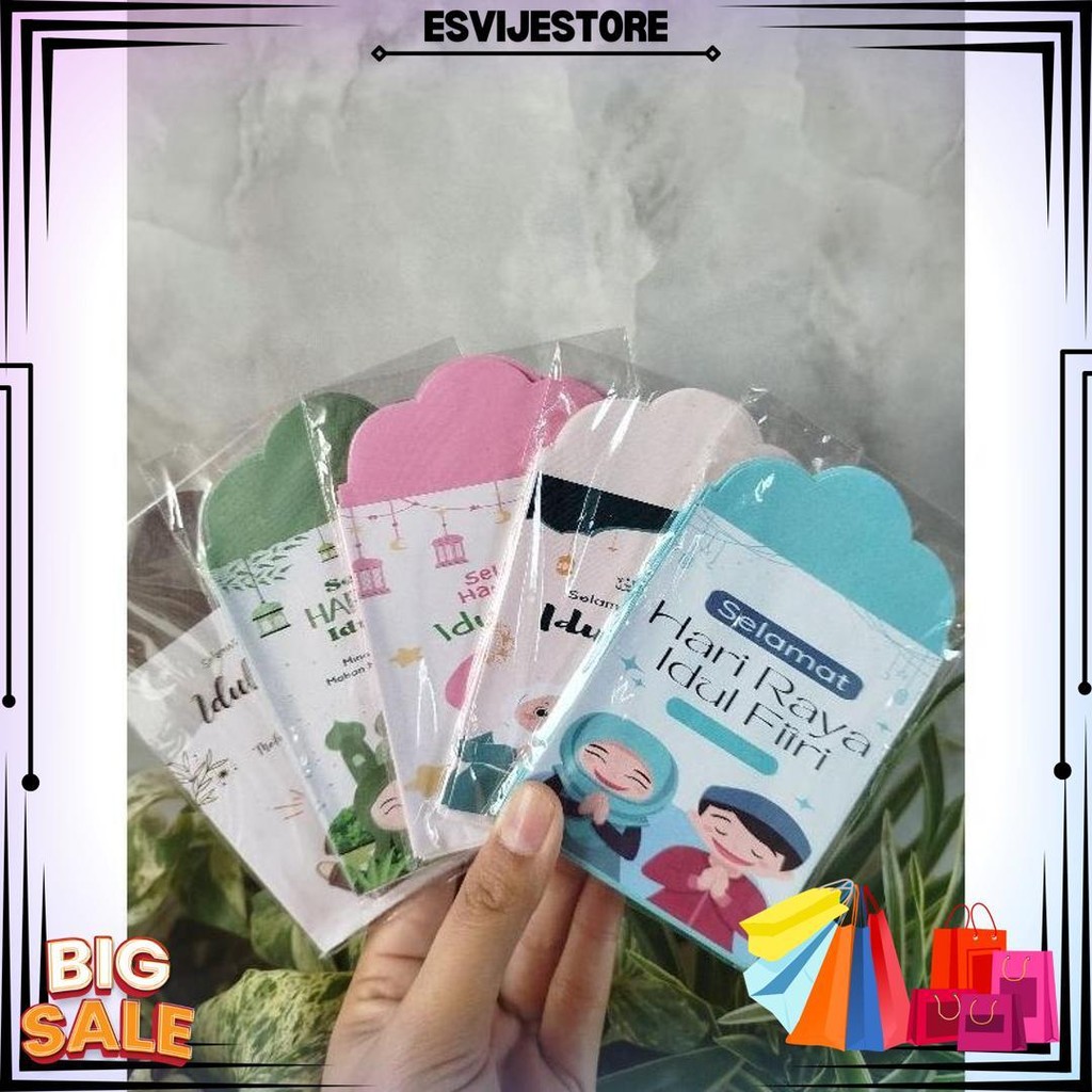 

Amplop Lebaran Muslim Uk Medium (Isi 10 Pcs/Pak D Termurah