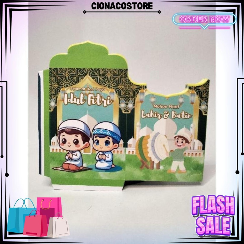 

1000 Lembar Amplop Muslim Medium Free Plastik Opp D Promo Puncak