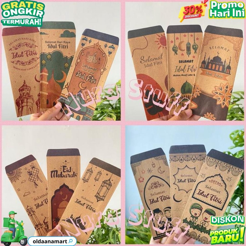 

Amplop Lebaran Kraft Coklat Isi 10|| Uang Tanpa Dilipat D Cod