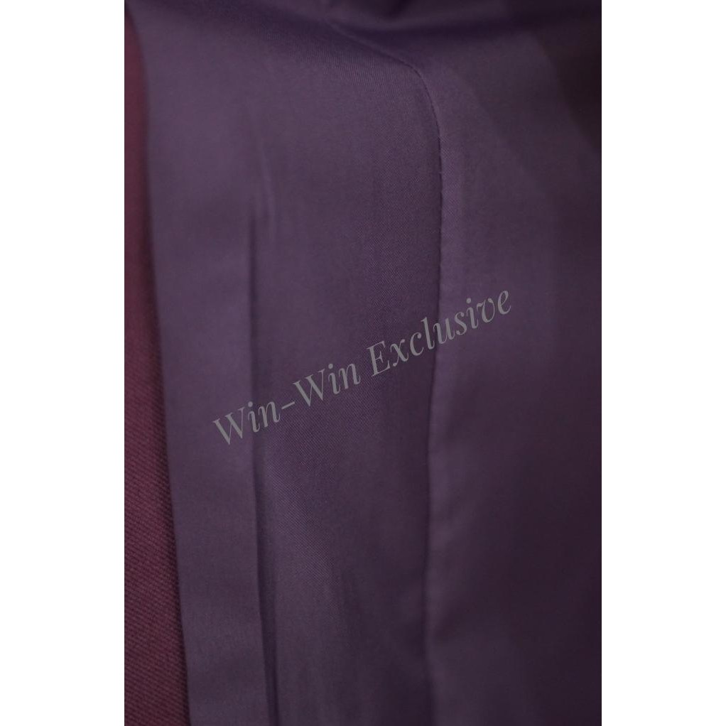 Grosir Setelan Blazer Baju Kerja Kantor Wanita Ungu Shanghai Rok