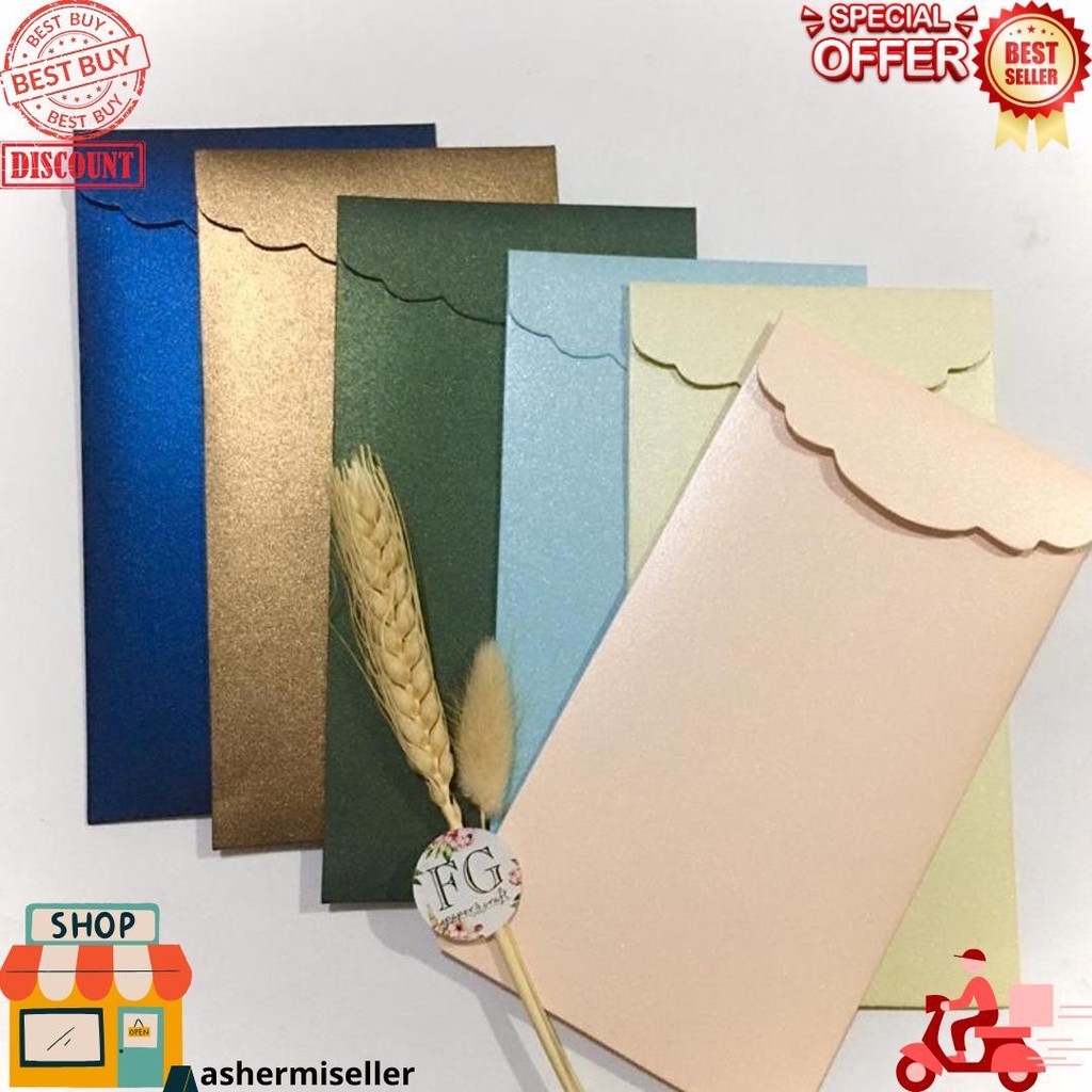 

Amplop Uang Angpau 5Pcs Pearl 9X17Cm By Fgpaper D Termurah