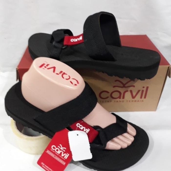 Sandal spons pria model jepit jempol merk Carvil original spektra-07